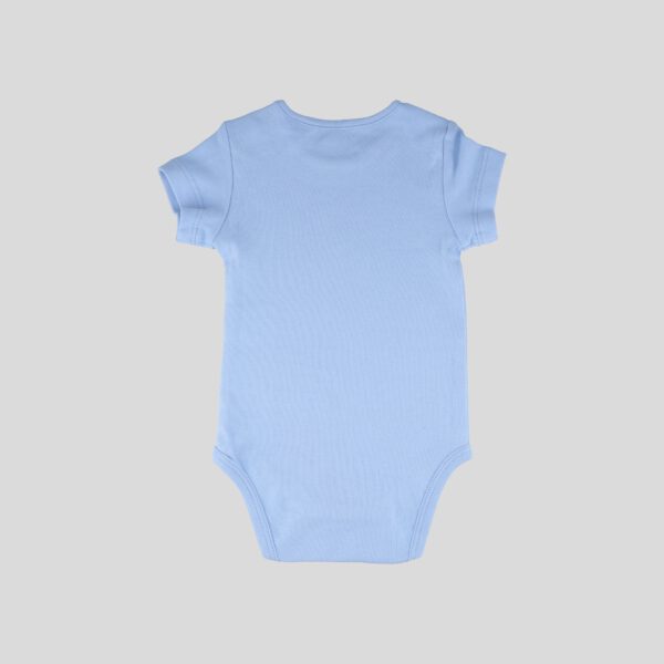Romper blauw achter