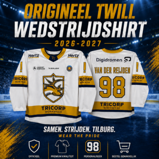 Wedstrijdshirt Tilburg Trappers – Twill (seizoen 26/27)
