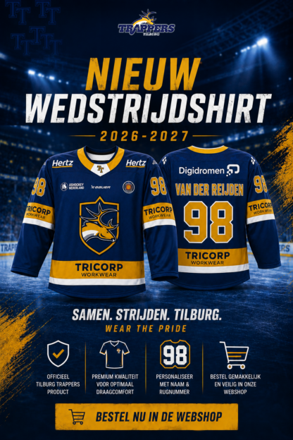 Wedstrijdshirt Tilburg Trappers 26/27