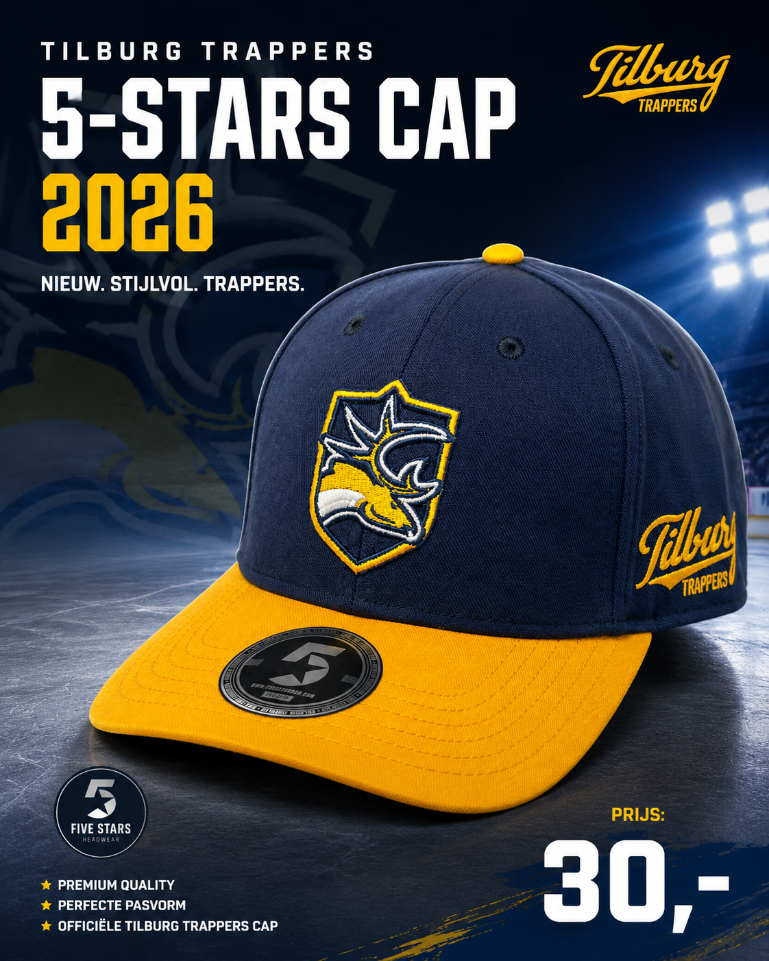Tilburg Trappers 5-stars Cap(2026)